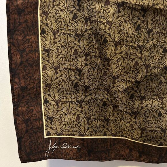 Joseph Abboud 100% Silk Hankie Pocket Square 16”x16” dapper money suit - Picture 3 of 8